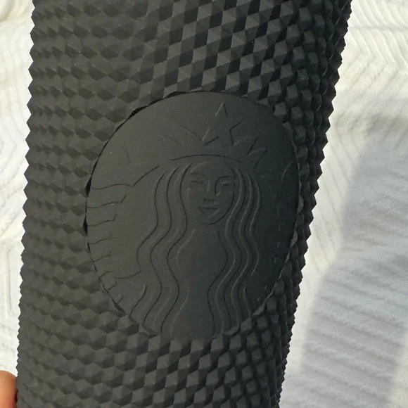 STARBUCKS Walt Disney World 50th Anniversary Geometric Black Tumbler -New - Picture 3 of 7